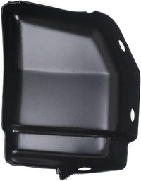 Set Of 2 Front Bumper End Cap Primed With Pad Holes Left Driver & Right Passenger Side Direct Replacement Compatible With 1986-1992 Nissan D21 NI1005106 NI1004134 6202409G01