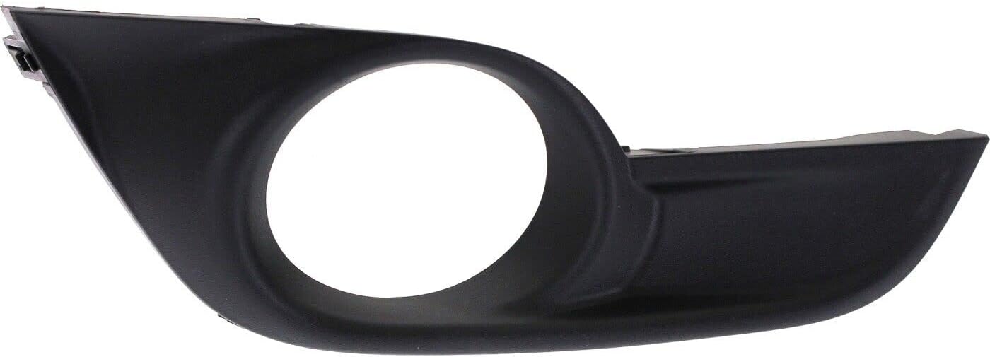 Front Fog Light Molding Trim Textured Right Passenger Side Direct Replacement Compatible With 2013-2015 Nissan Altima NI1039115 622563TA0B