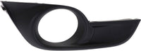 Front Fog Light Molding Trim Textured Right Passenger Side Direct Replacement Compatible With 2013-2015 Nissan Altima NI1039115 622563TA0B