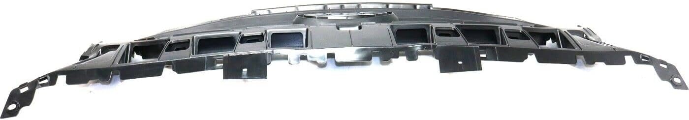 Front Bumper Upper Grille Textured Black Shell & Insert Direct Replacement Compatible With 2015-2017 Hyundai Accent HY1200184 863511R510