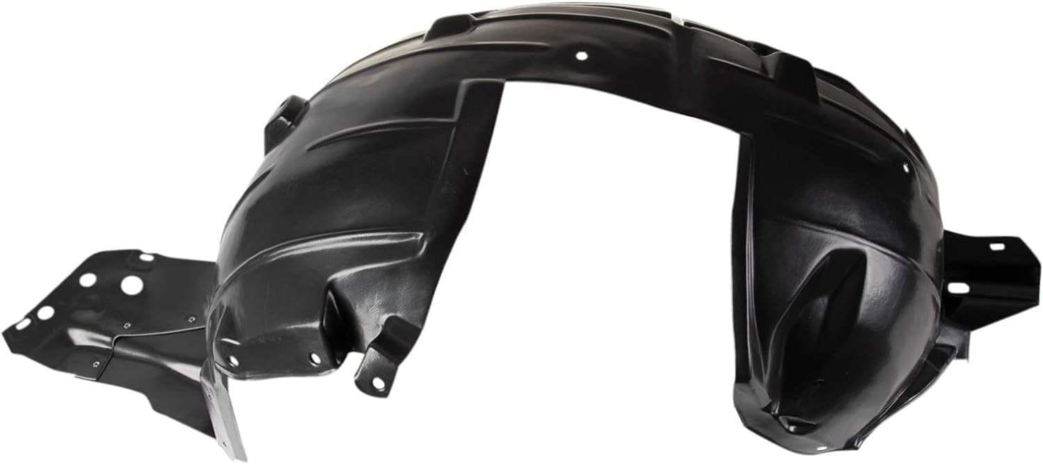 Front Fender Liner Right Passenger Side Direct Replacement Compatible With 2010-2012 Nissan Sentra NI1249132 63842ZT50A