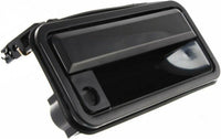 AUTOS PARTS PLUS Set of 2 Front Exterior Door Handle Smooth Black Left Driver & Right Passenger Side Direct Replacement Compatible with 1988-2002 GMC/Chevrolet C/K Series GM1310172 GM1311172