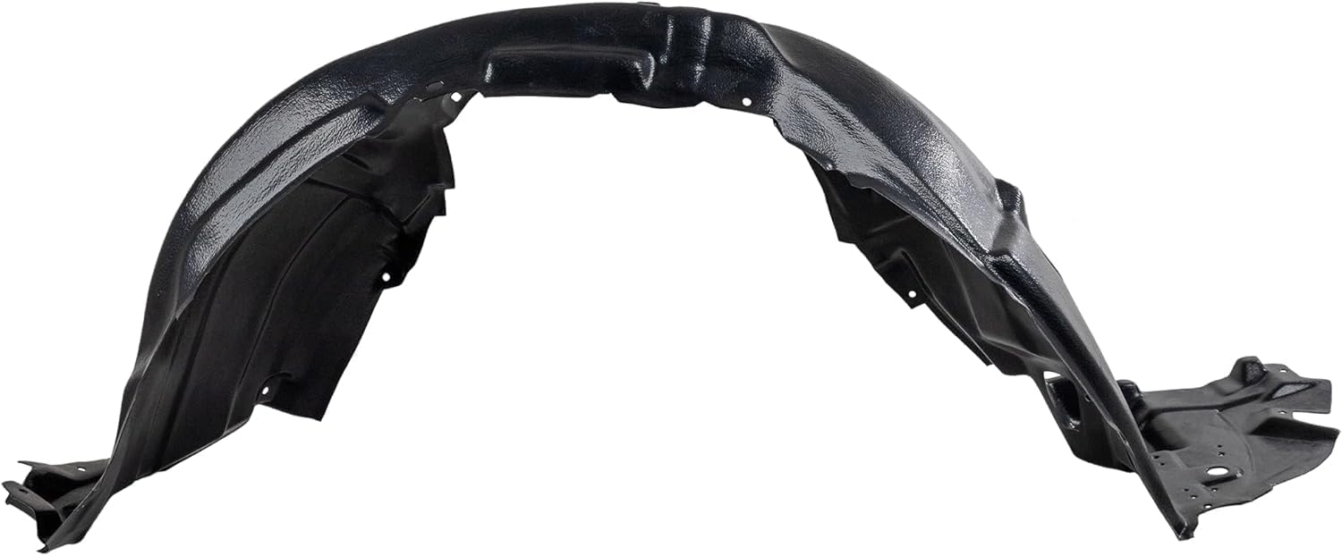 Front Fender Liner Vacuum Form Right Passenger Side Direct Replacement Compatible With 2007-2009 Lexus LS460 / LS600H LX1249105 5380550050