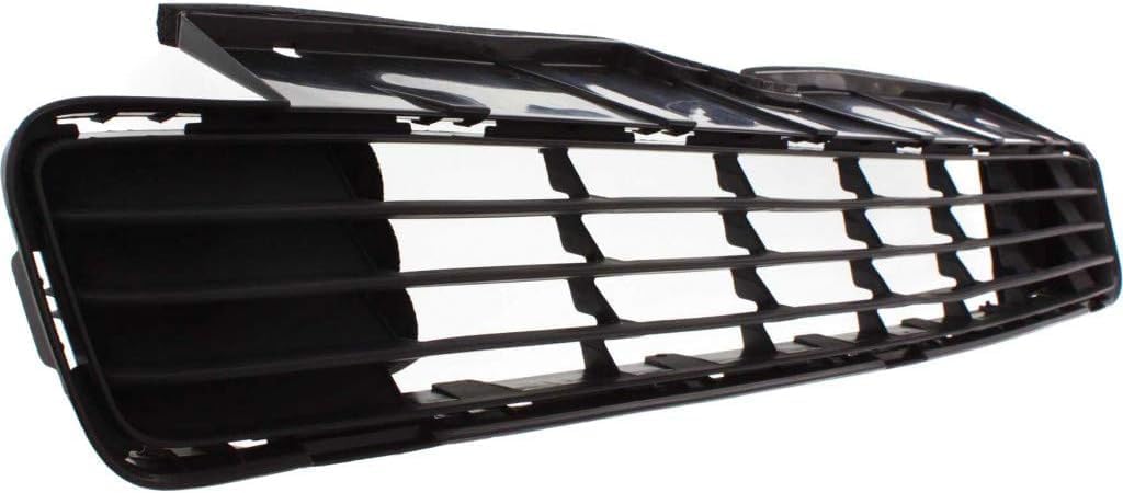 Front Bumper Grille Textured Gray Plastic Direct Replacement Compatible With 2010-2011 Toyota Prius TO1036122 5311247040