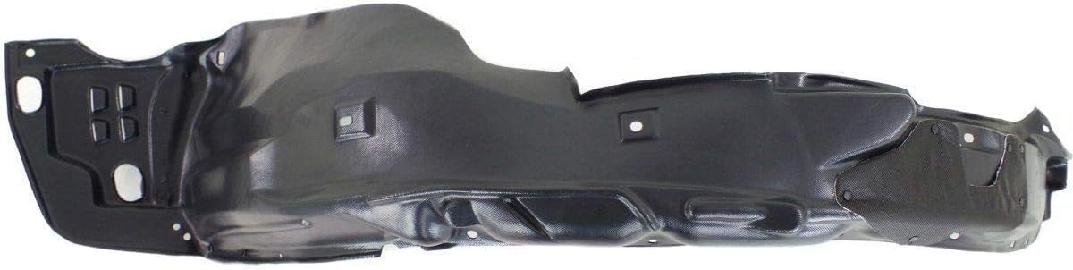Front Fender Liner Left Driver Side Direct Replacement Compatible With 2012-2015 Honda Civic HO1248142 HO1248166 HO1248167 HO1248145 74151TS8A00 74151TS8A20 74151T