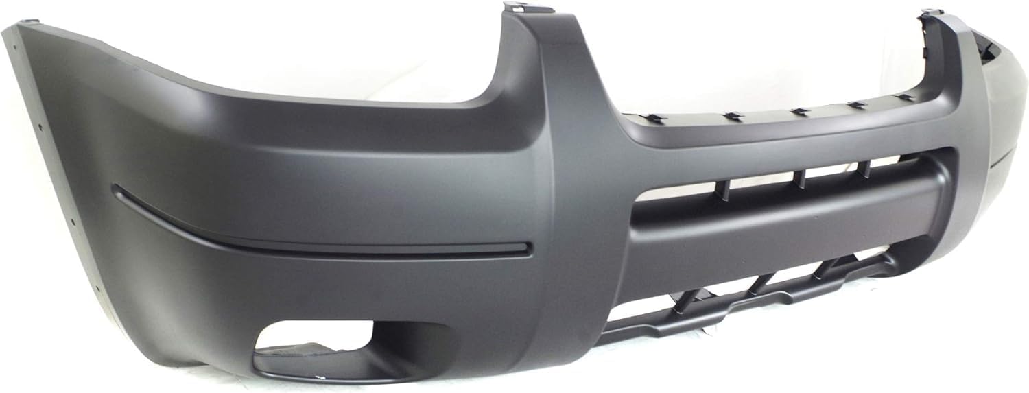AUTOS PARTS PLUS Front Bumper Cover Primed With Fog Light Holes Direct Replacement Compatible With 2002-2004 Ford Escape FO1000545 2L8Z17D957AAPTM