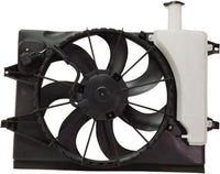 Front Radiator Cooling Fan Assembly Plastic Direct Replacement Compatible with 2018-2021 Hyundai Kona HY3115162 25380J9200