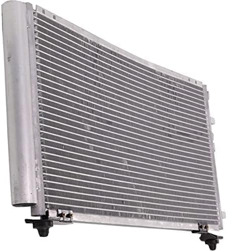 Front AC Condenser Aluminum Core Direct Replacement Compatible With 2000-2005 Mitsubishi Eclipse / 2001-2005 Dodge Stratus/Chrysler Sebring MI3030106 MR568225