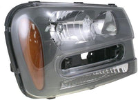 Set Of 2 Front Head Light Composite Assembly Right Passenger & Left Driver Side Direct Replacement Compatible With 2002-2009 Chevrolet Trailblazer GM2503213 GM2502213 25970915