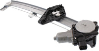 Rear Power Window Regulator with Motor Left Driver Side Direct Replacement Compatible with 2007-2013 Acura MDX AC1550104 72750STXA02