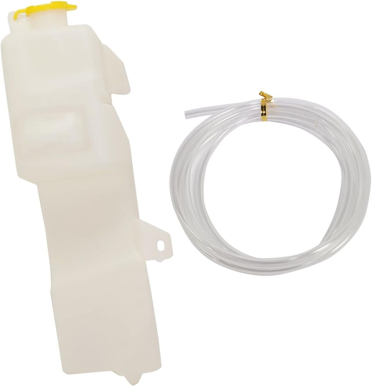 Washer Reservoir Assembly With Pump Cap & Sensor Direct Replacement Compatible With 2005 Dodge Ram CH1288198 55077476AC-PFM