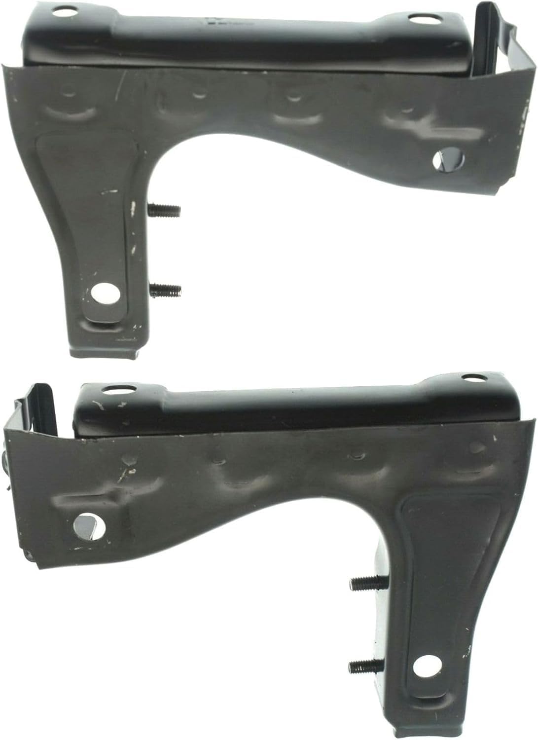 Set of 2 Front Radiator Support Bracket Steel Left Driver & Right Passenger Side Direct Replacement Compatible with 2007-2013 Toyota Tundra / 2008-2022 Toyota Sequoia