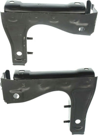 Set of 2 Front Radiator Support Bracket Steel Left Driver & Right Passenger Side Direct Replacement Compatible with 2007-2013 Toyota Tundra / 2008-2022 Toyota Sequoia