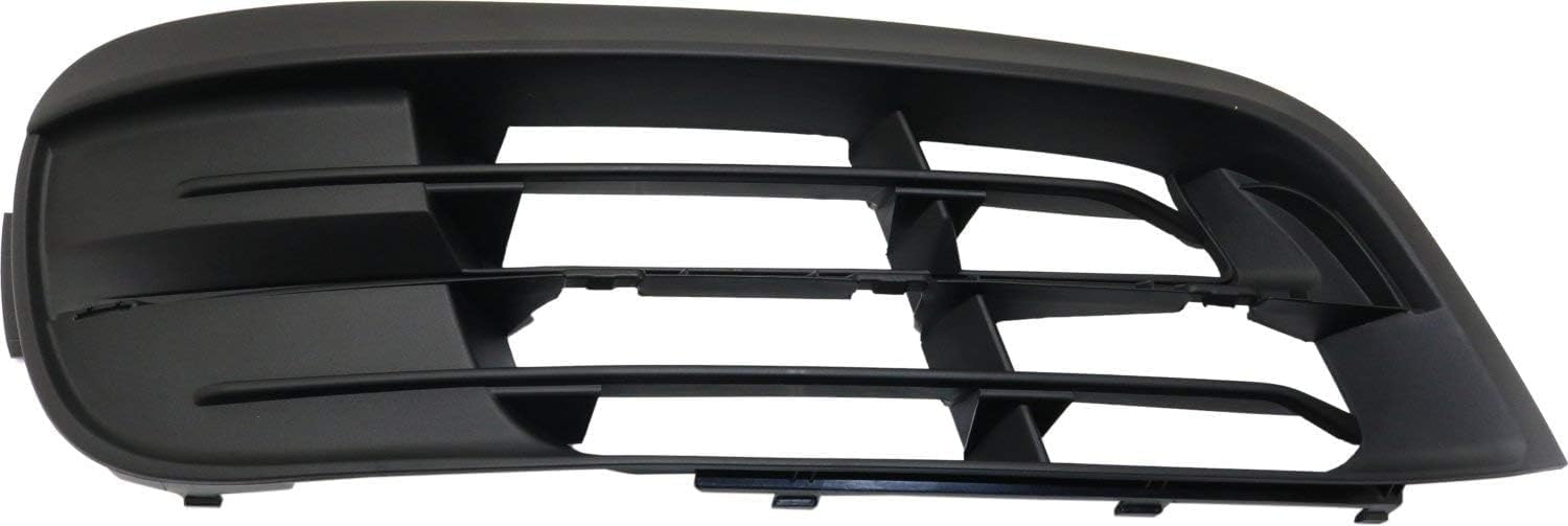 Set Of 2 Front Fog Light Cover Textured Right Passenger And Left Driver Side Direct Replacement Compatible With 2014-2016 BMW 5-Series BM1038165 BM1039165 51117331728 51117331727