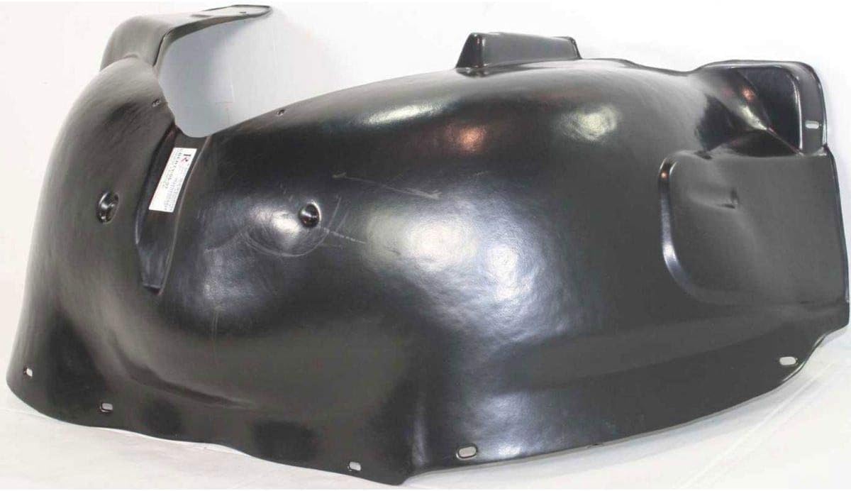 Front Fender Liner Right Passenger Side Direct Replacement Compatible With 2005-2007 Jeep Liberty CH1249128 55156790AD 55157144AD