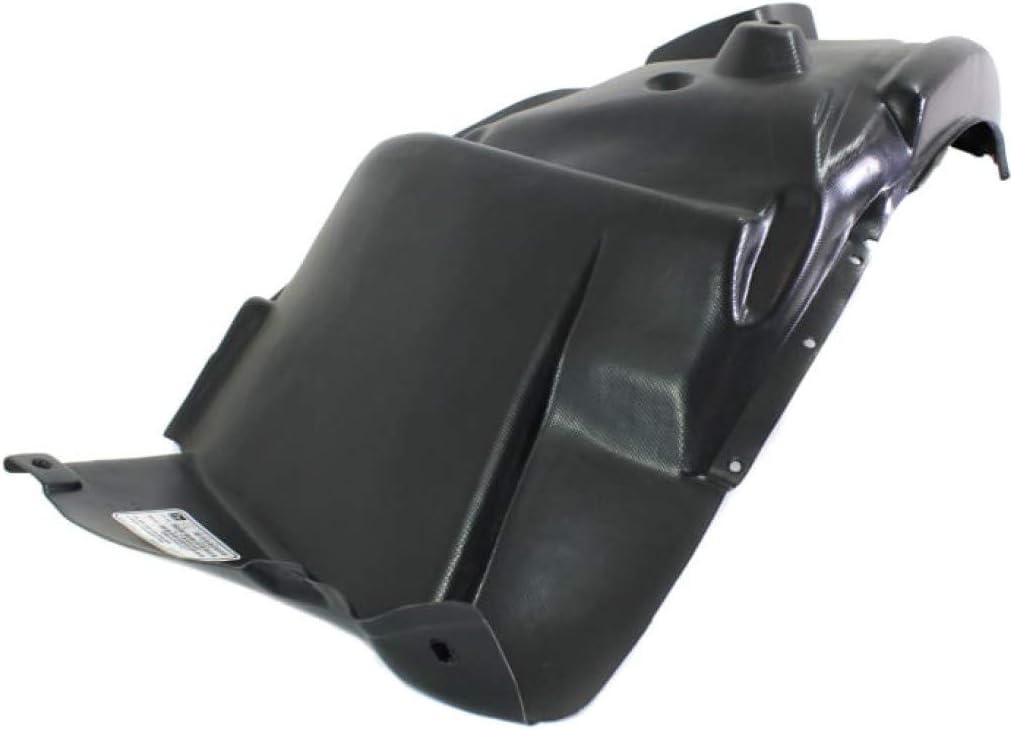 Front Fender Liner Rear Section Right Passenger Side Direct Replacement Compatible With 2008-2013 BMW 1-Series BM1249107 51717207650