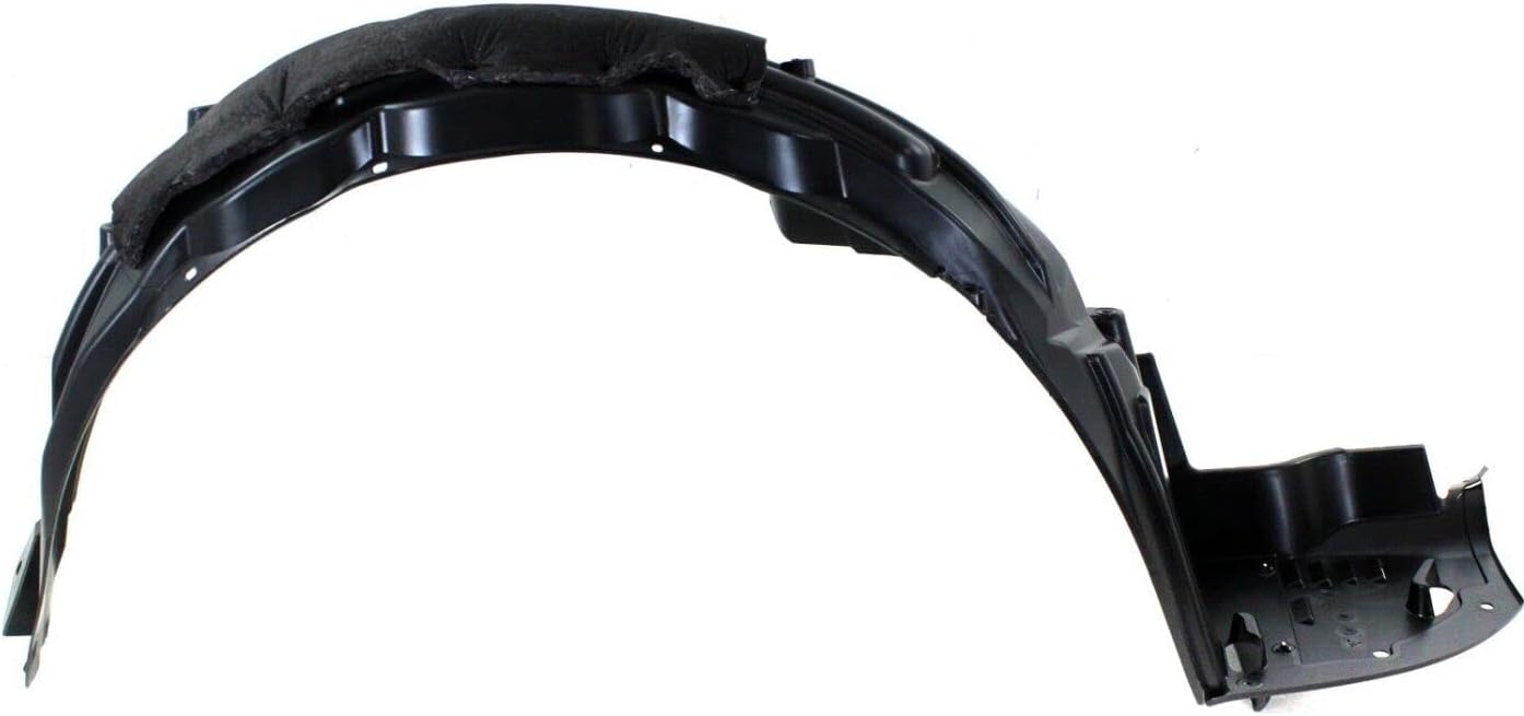 Set Of 2 Front Fender Liner Left Driver & Right Passenger Side Direct Replacement Compatible With 2008-2012 Honda Accord HO1248138 HO1249138 74150TA5A00 74100TA5A00