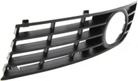 Front Fog Light Molding Primed Left Driver Side Direct Replacement Compatible With 2002-2005 Audi A4 AU1038102 8E080768101C