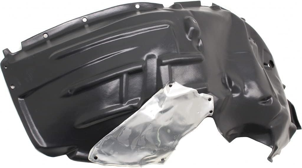 Front Fender Liner Left Driver Side Direct Replacement Compatible With 2018-2024 Jeep Wrangler / 2020-2023 Gladiator CH1248198 68270815AD 68270815AB