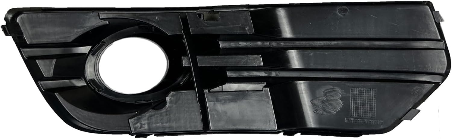Set Of 2 Front Fog Lamp Molding Primed Plastic Right Passenger & Left Driver Side Direct Replacement Compatible With 2009-2012 Audi Q5 AU1039108 AU1038108 8R0807682A01C 8R0807681A01C