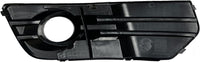 Set Of 2 Front Fog Lamp Molding Primed Plastic Right Passenger & Left Driver Side Direct Replacement Compatible With 2009-2012 Audi Q5 AU1039108 AU1038108 8R0807682A01C 8R0807681A01C
