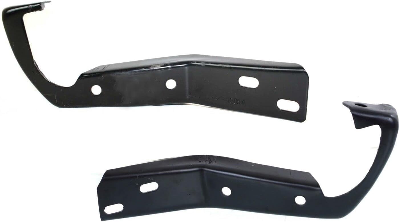 Set of 2 Front Bumper Brace Bracket Steel Right Passenger & Left Driver Side Direct Replacement Compatible With 1988-2000 Chevrolet & GMC C/K Series GM1067117 GM1066117