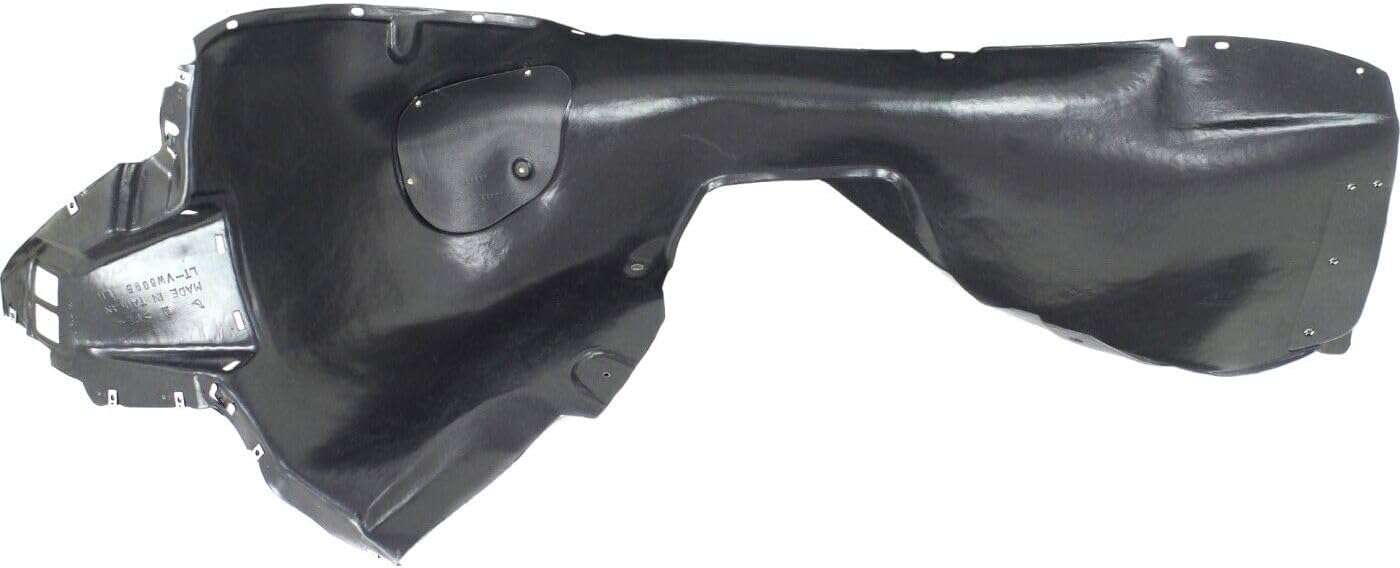 Front Fender Liner Left Driver Side Direct Replacement Compatible With 2012-2019 Volkswagen Beetle VW1248126 5C5805911M