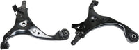 Set Of 2 Front Lower Control Arms Steel Right & Left Side Direct Replacement Compatible With 2006-2010 Kia Optima / 2007-2012 Rondo 545012G501 545011D000 545001D000 545002G101