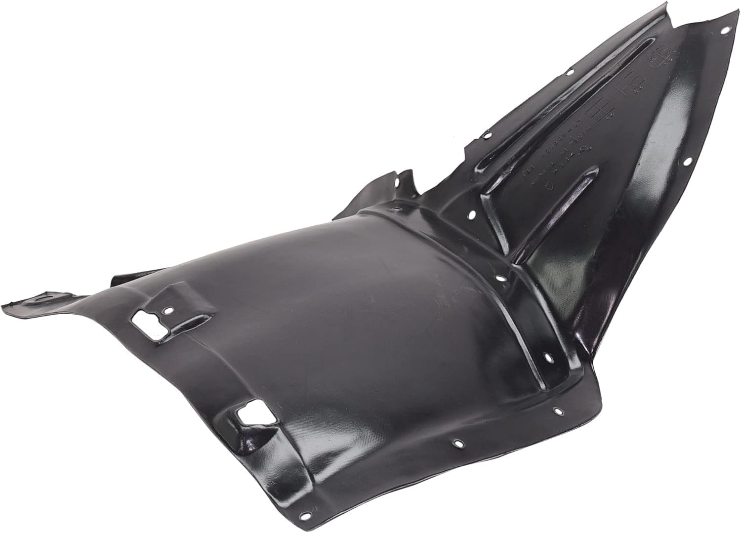 Front Section Fender Liner Right Passenger Side Direct Replacement Compatible With 2006-2011 Audi A3 AU1251101 8P0821192B
