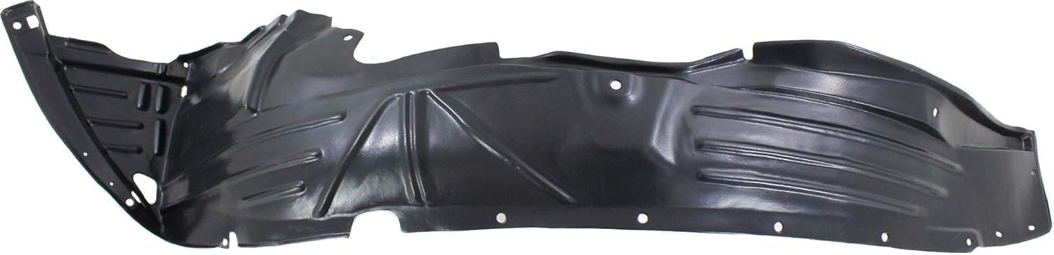 Front Fender Liner Left Driver Side Direct Replacement Compatible With 2003-2008 Honda Element HO1248122 74151SCVA00