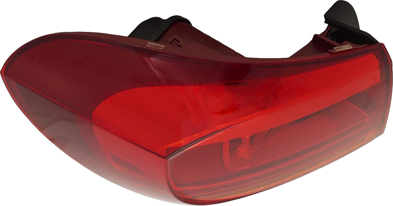 Tail Light Outer Assembly Left Driver Side Direct Replacement Compatible With Compatible With 2012-2017 Volkswagen Tiguan / 2017-2018 Limited VW2804110 5N0945095R