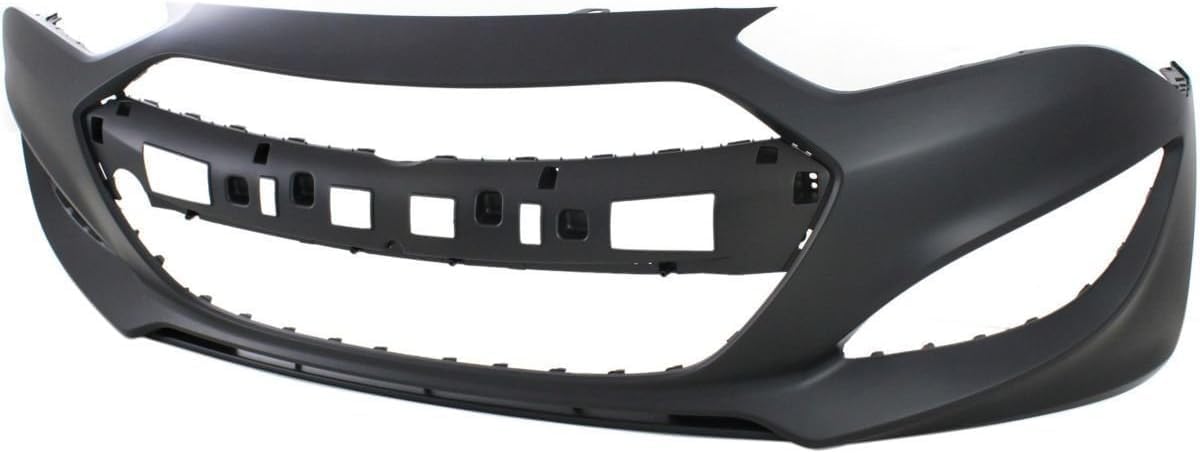 Front Bumper Cover Primed Direct Replacement Compatible With 2013-2016 Hyundai Genesis HY1000197 865112M300