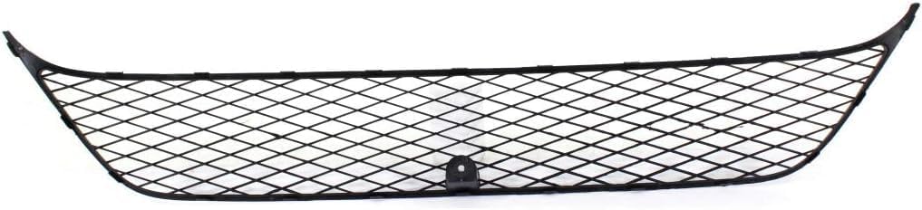 Front Bumper Lower Grille Primed Plastic Direct Replacement Compatible With 2007-2009 Mitsubishi Outlander MI1036100 6402A037