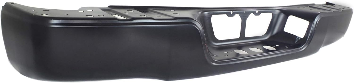 AUTOS PARTS PLUS Rear Bumper Face Bar Only Primed Steel Without Mounting Bracket Direct Replacement Compatible With 2007-2013 Toyota Tundra TO1102248 521510C081