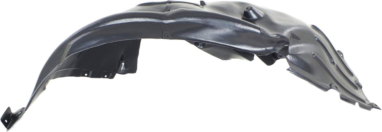 Front Fender Liner Right Passenger Side Direct Replacement Compatible With 2004-2007 BMW 5-Series BM1251111 51717033750-PFM