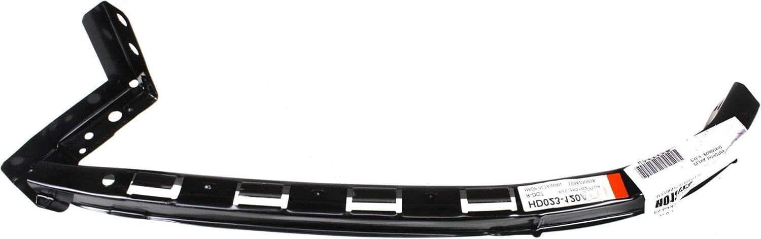 Front Bumper Cover Beam Bracket Left Driver Side Direct Replacement Compatible With 2003-2007 Honda Accord HO1026104 HO1066112 71190SDAA10 71190SDAA00