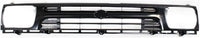 Front Bumper Grille Primed Shell & Insert Direct Replacement Compatible With 1992-1995 Toyota Pickup TO1200127 5311135080
