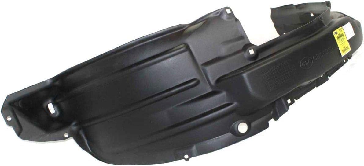 Front Fender Liner Left Driver Side Direct Replacement Compatible With 2006-2009 Toyota 4Runner TO1250124 5387635090
