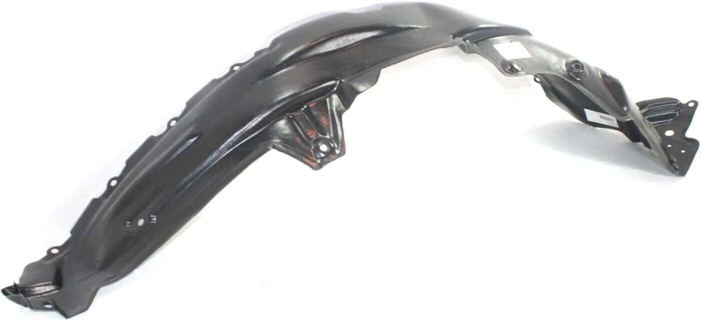 Front Fender Liner Vacuum Form Left Driver Side Direct Replacement Compatible With 2006-2012 Toyota RAV4 TO1248144 5387642075