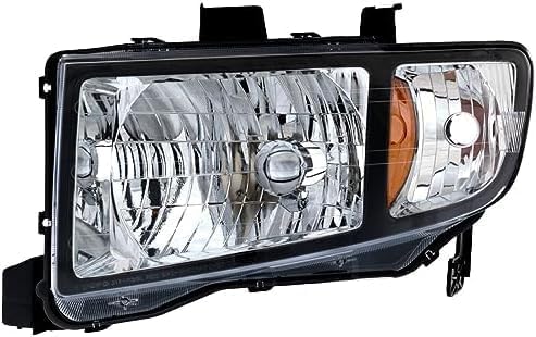 Set Of 2 Front Headlight Lens And Housing Right Passenger & Left Driver Side Direct Replacement Compatible With 2006-2008 Honda Ridgeline HO2502128 HO2503128 33151SJCA02 33101SJCA02