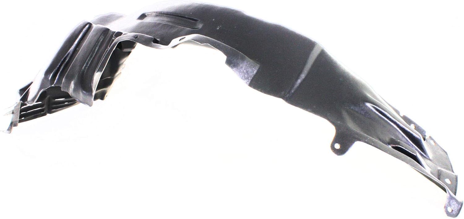 Front Fender Liner Right Passenger Side Direct Replacement Compatible with 2003-2006 Mitsubishi Lancer MI1251106 MR954175