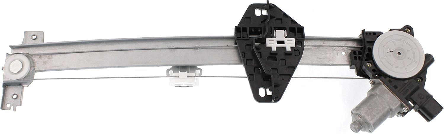 Rear Power Window Regulator with Motor Left Driver Side Direct Replacement Compatible with 2007-2013 Acura MDX AC1550104 72750STXA02