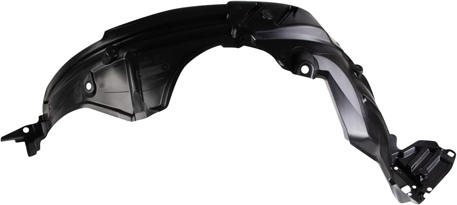Front Fender Liner Left Driver Side Direct Replacement Compatible With 2018-2019 Toyota Yaris TO1248221 538760D680