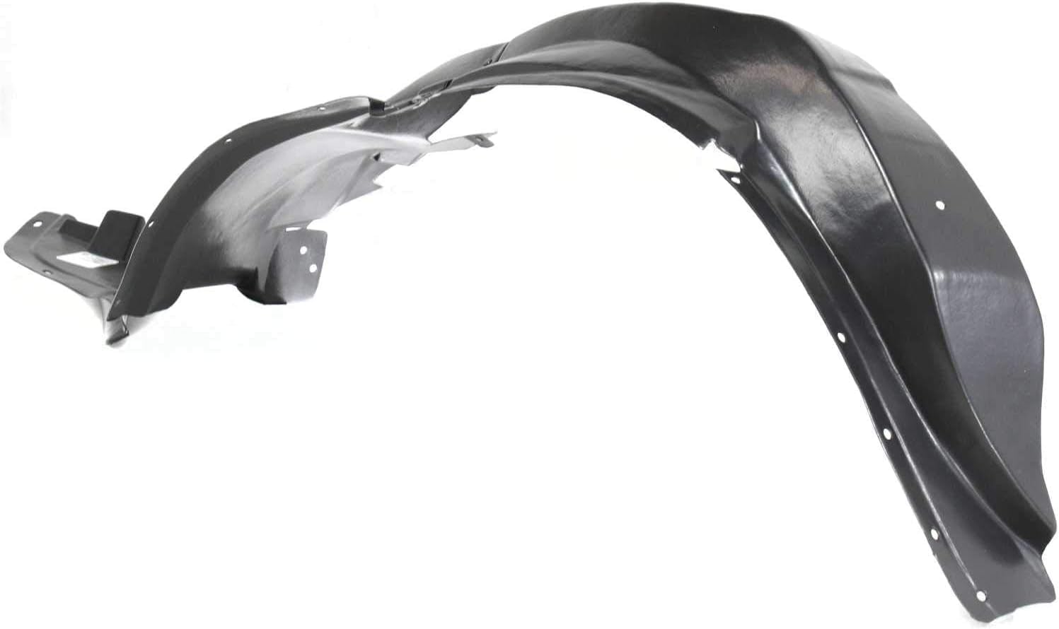 Front Fender Liner Left Driver Side Direct Replacement Compatible With 2005-2010 Pontiac G6 GM1248174 25956106