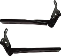 Set of 2 Front Hood Hinge Steel Right Passenger & Left Driver Side Direct Replacement Compatible with 2015-2020 Acura TLX AC1236111 AC1236112 60120TZ3A00ZZ 60170TZ3A00ZZ