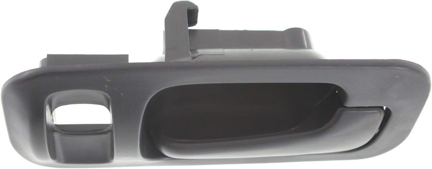 Set of 2 Rear Interior Door Handle Textured with Hole Right Passenger & Left Driver Side Direct Replacement Compatible with 1992-1995 Honda Civic / 1995-1997 Odyssey 72620SR4J02ZB