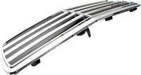 Front Grille Assembly Chrome Shell And Painted Black Insert Plastic Direct Replacement Compatible With 2001-2007 Mercedes Benz C-Class MB1200143 20388002239040