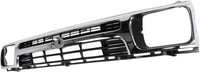 Grille Chrome Shell with Painted Black Insert Direct Replacement Compatible With 1992-1995 Toyota Pickup TO1200128 5311135070