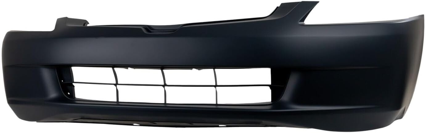 Front Bumper Cover Primed Direct Replacement Compatible With 2003-2005 Honda Accord HO1000210 04711SDAA90ZZ