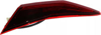 Tail Light Inner Assembly Left Driver Side Direct Replacement Compatible With 2016-2021 Honda Civic HO2802112 34155TBAA01